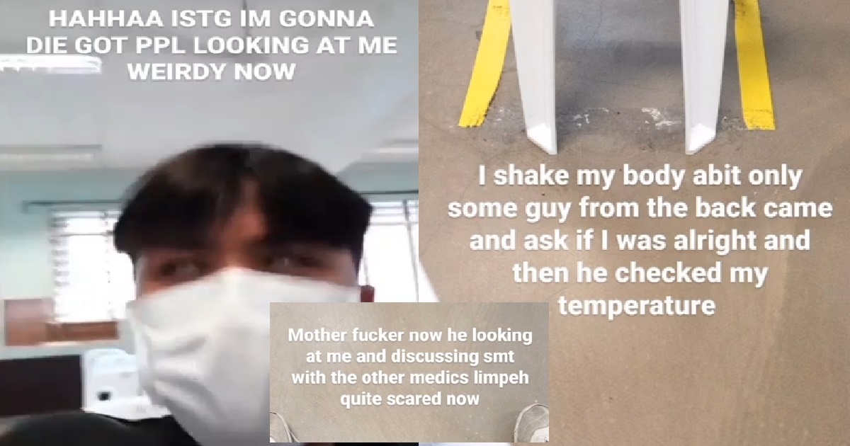 YP FAKES SEIZURE DURING VACCINATION, THEN LAUGHS AT MESSAGE FROM MOH