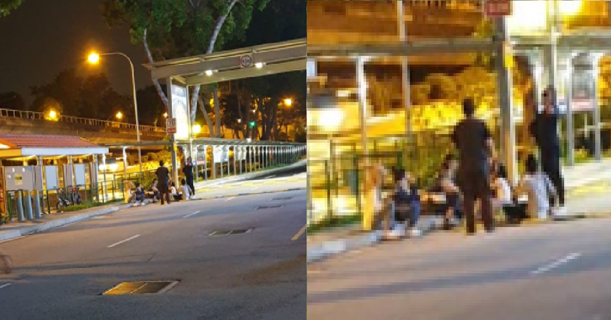 YPS SEEN IN GROUP OF 7, NEVER WEAR MASK & DRINKING ALCOHOL OPENLY AFTER 10.30PM
