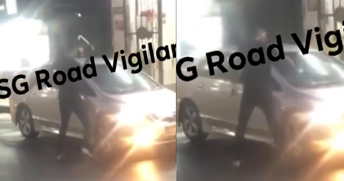 HOOLIGAN TAKE WEAPON SMASH PARKED CAR, SHATTER WINDOW