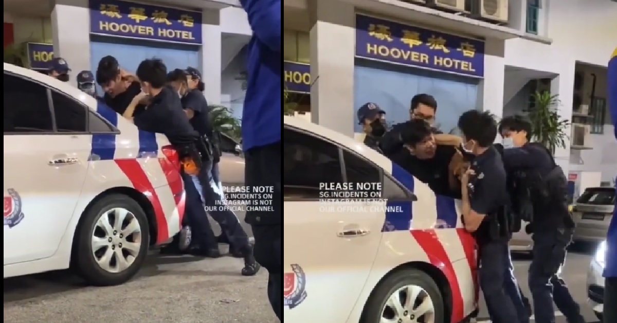 ARREST AT BALESTIER “SO MANY PEOPLE CAN’T BRING ME DOWN, KNNB CB”
