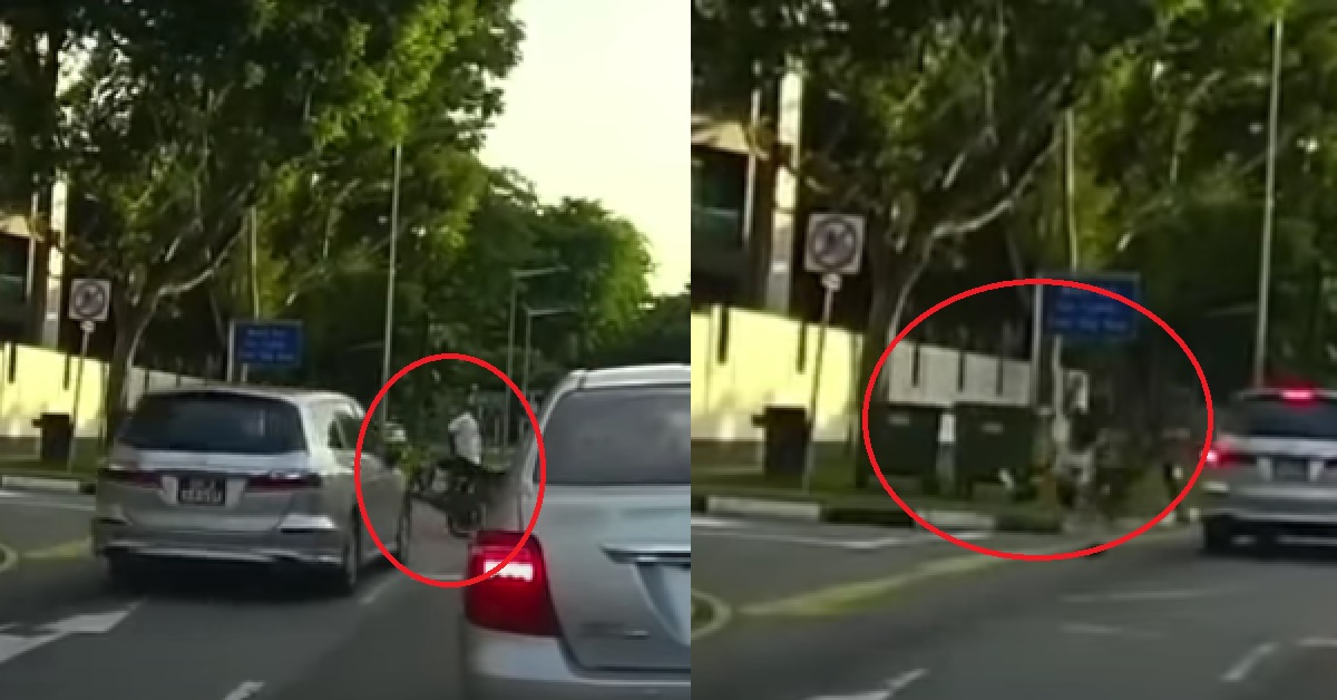 E-BIKE RIDER SEND FLYING AFTER RIDING LIKE HIS GRANDFATHER RD