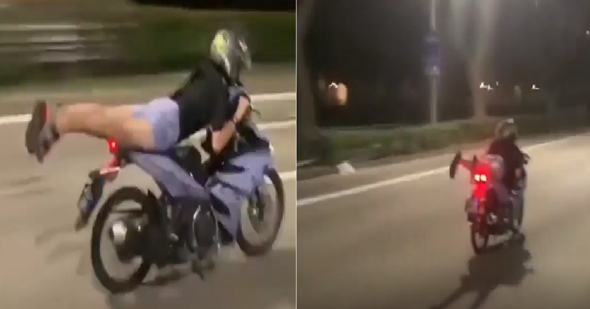 YP TURN INTO SUPERMAN ON THE EXPRESSWAY