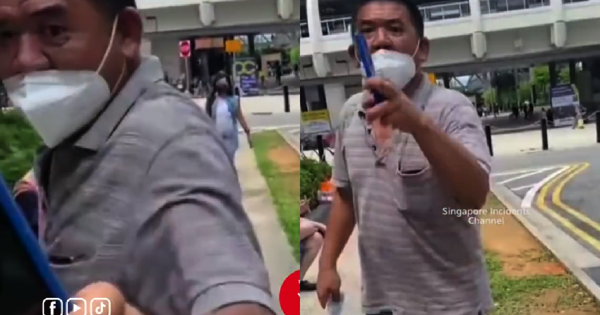 UNCLE ALLEGEDLY ASSAULTS MAID & SCOLD HER NNB CBB AT PLQ. NV WEAR MASK PROPERLY