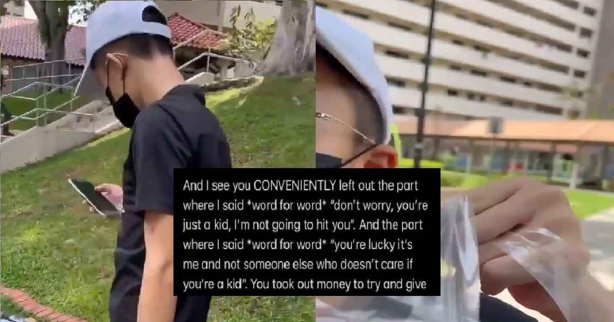 GUY WHO CONFRONTED YP FOR SCOLDING HIM “F**K UR MOM”, CLARIFIES YP’S ALLEGATIONS