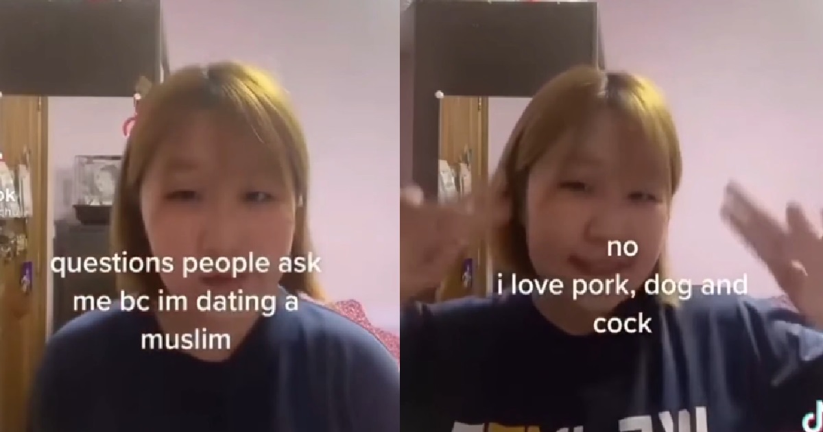 XMM DATING MUSLIM SAY SHE NOT CONVERTING BECAUSE SHE “LOVES PORK, DOG & C*CK”