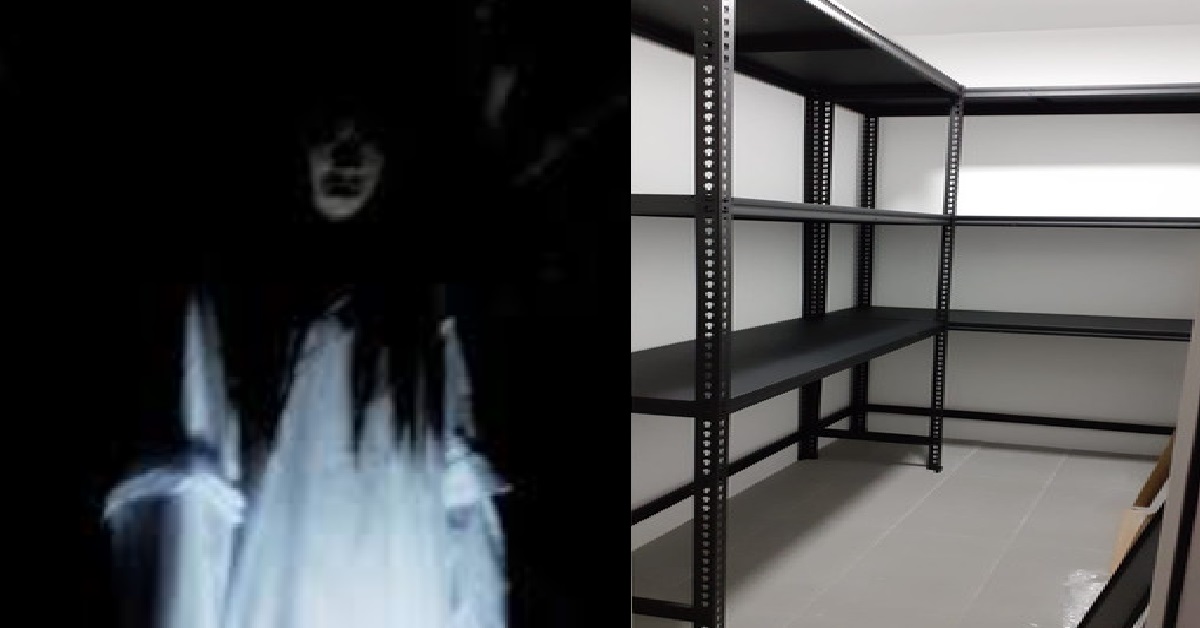 GHOST DISGUISED AS MAN’S WIFE, HIDING INSIDE STOREROOM