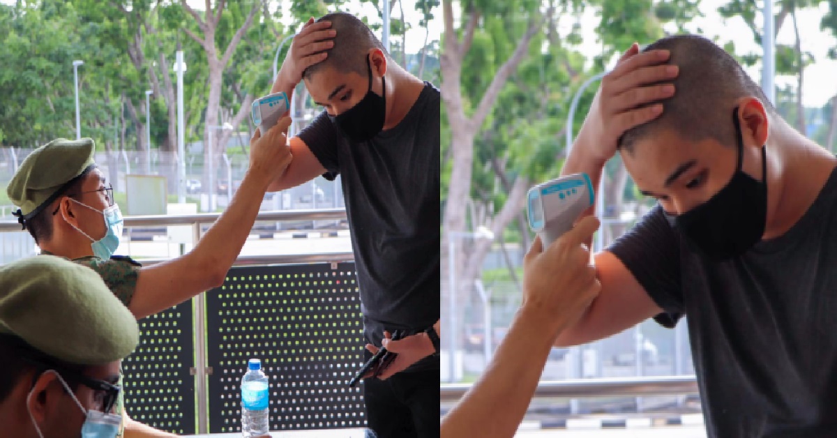 BOTAK RECRUIT ENLISTING FOR NS, STILL THINKS HE HAS A HAIR FRINGE