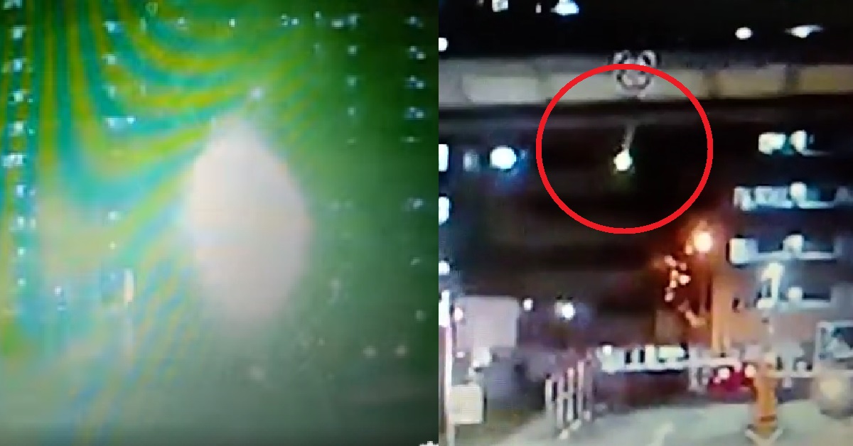 YAO SIU KIA SHINE LASER AT DRIVER FROM HDB BUILDING
