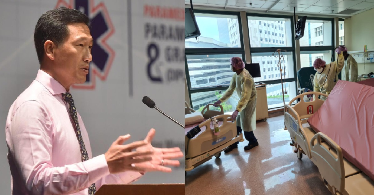 ONG YE KUNG: S’PORE HOSPITALS COULD BE OVERWHELMED IF CLUSTER EXPLODES