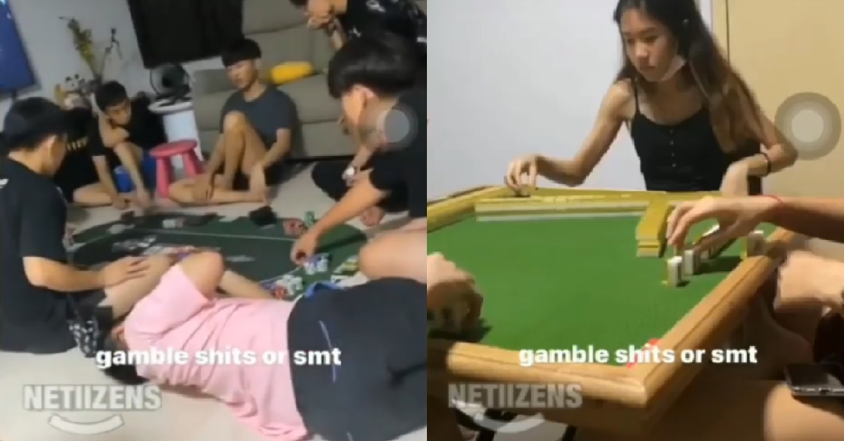 YPS HAVE ILLEGAL GATHERING IN GROUP OF 12 TO GAMBLE