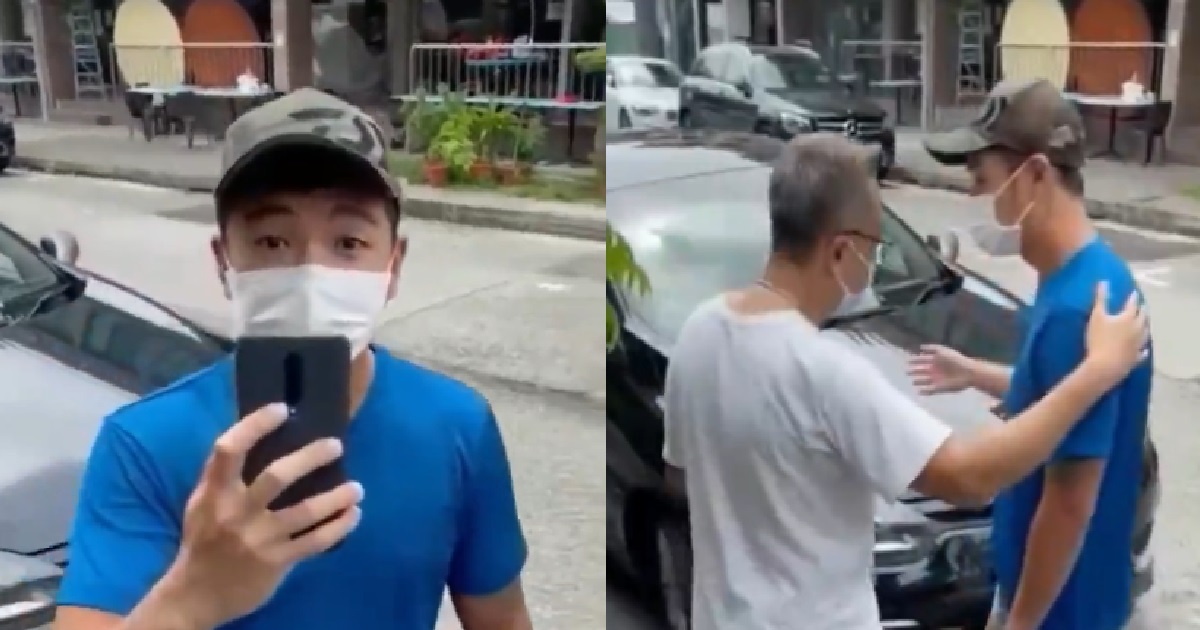 GUY FIGHT ABOUT LEAVING ENGINE RUNNING IN PARKED CAR BUT DON’T HAVE LICENSE