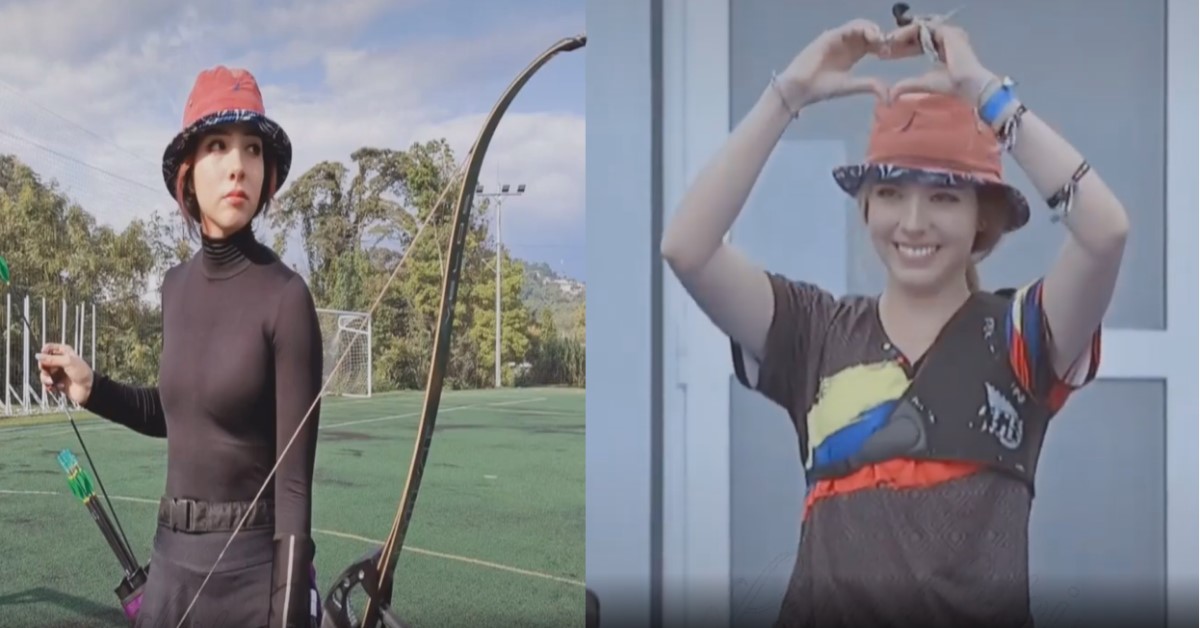 FOOTAGE OF CHIOBU SYT ARCHERY ATHLETE CAUGHT MANY HEARTS
