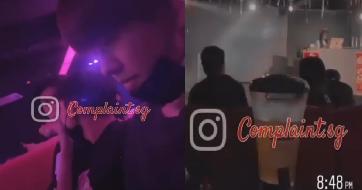 YPS DRINKING WITH MORE THAN 2 PAX PER TABLE, GOT LIVE DJ SOMEMORE
