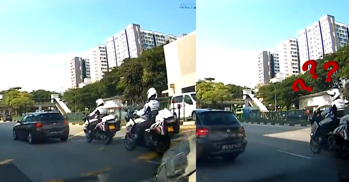 MAN SCREWS UP AND CHANGE 2 LANES AT ONCE INFRONT OF 3 TP, KANA HORN