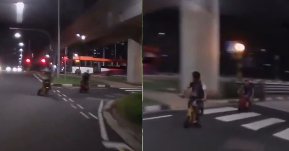 TECHNO YPS SPEEDING ON ROAD WITH THEIR PMD LIKE INITIAL D