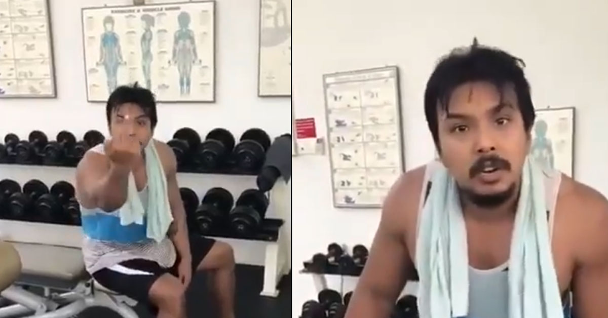 AGGRESSIVE GYM GUY SAYS “YOU CHINESE PEOPLE VERY GOOD AT ACTING”