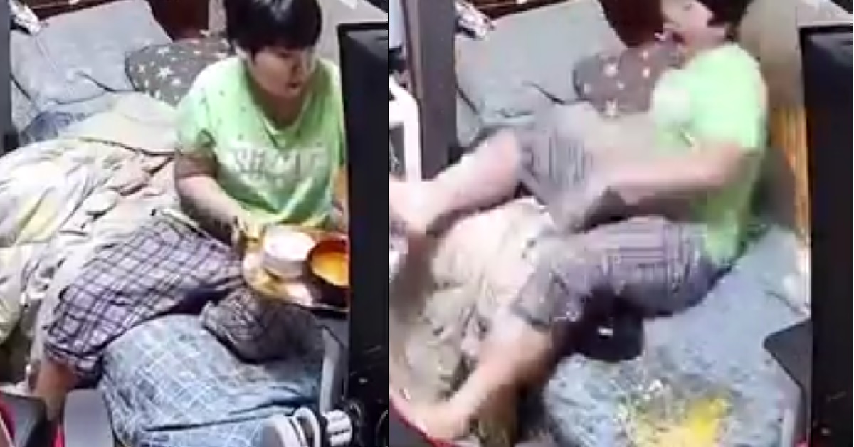 SPOILED CHILD ASK GRANDMA TO SERVE HIM, GETS HIS KU KU BIRD BURNED