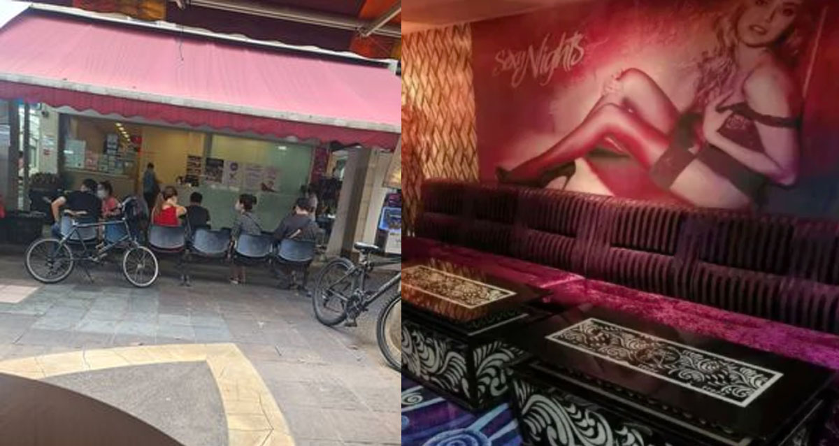VIET GIRLS & “BOYFRIENDS” WAITING FOR SWAB TEST AT BALESTIER