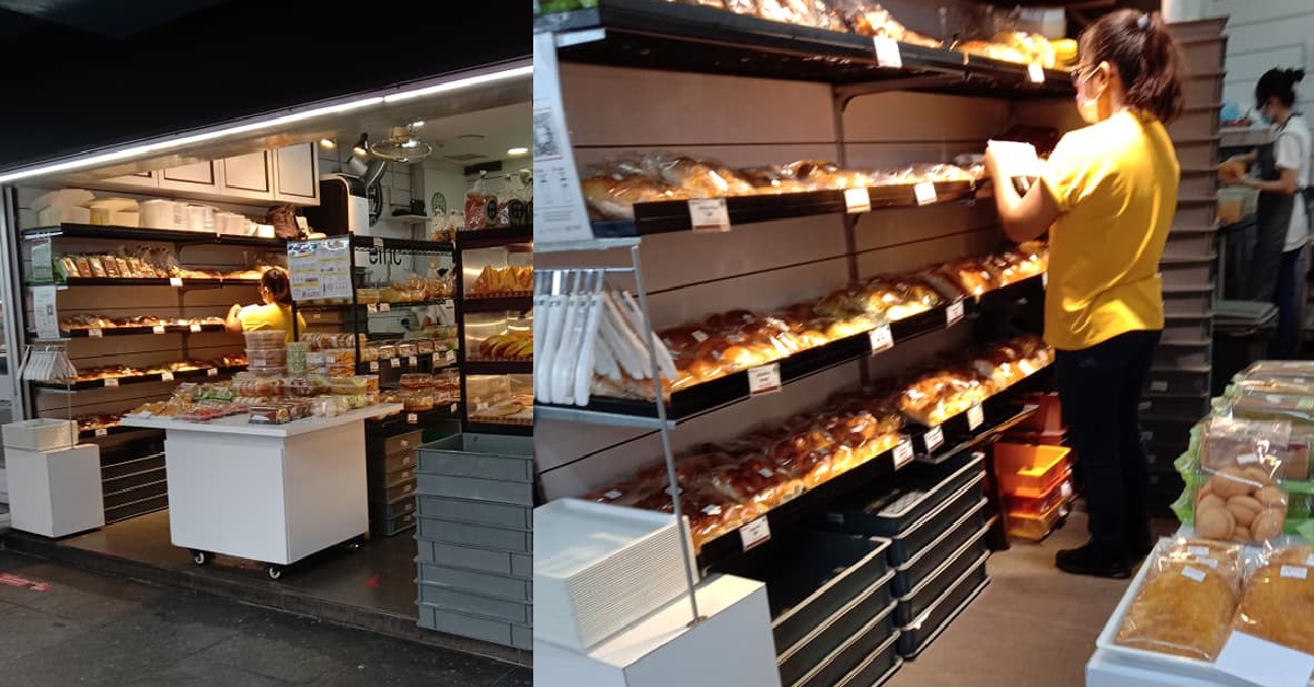 MAN CLAIMS BAKERY AT ADMIRALTY IS DIRTY, PLACING TRAYS OF FOOD ON FLOOR