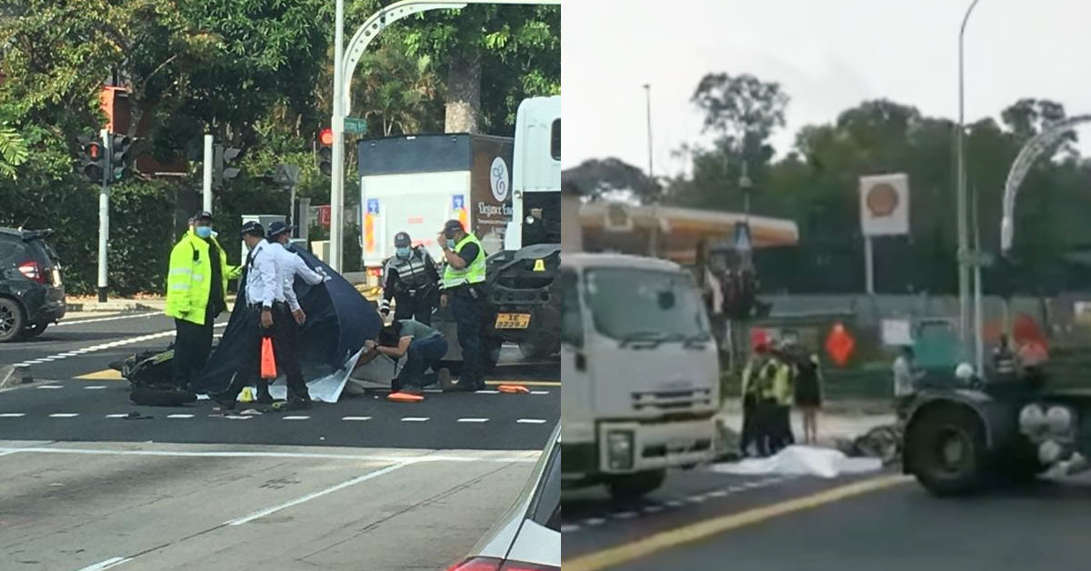 FATAL ACCIDENT AT LOYANG AVENUE INVOLVING  MOTORCYCLIST