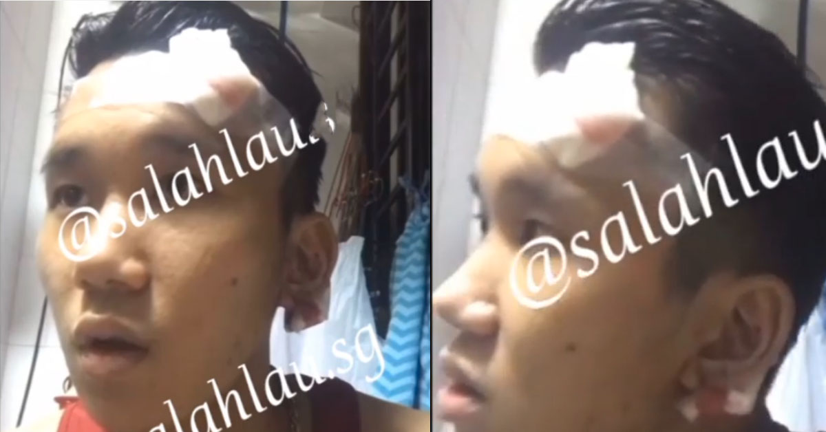GANGSTER FROM HAI LOK SAN GETS BEATS UP BY ANG SOON TONG