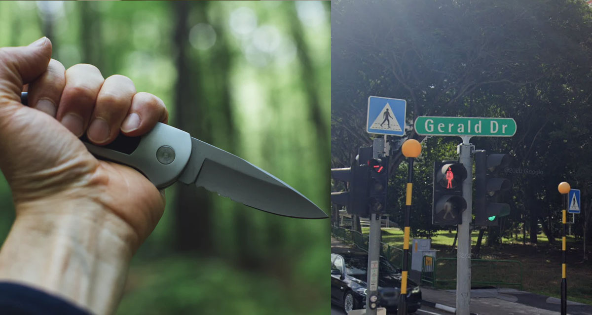 MAN SLASHED IN THE FACE AFTER ROBBERY BY 20 Y.O AT YIO CHU KANG