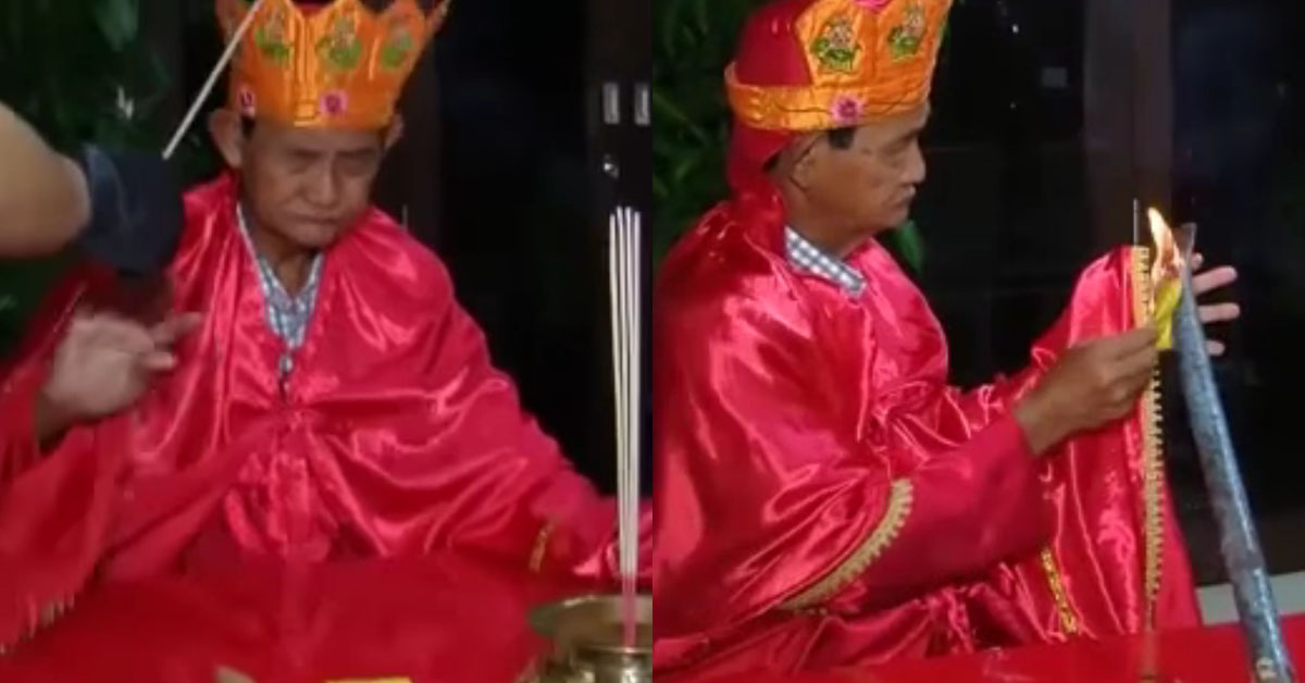 MAN LIFT CURSE FROM S’PORE HOME, CURSED GONG TAO TALISMAN BURIED IN BACKYARD