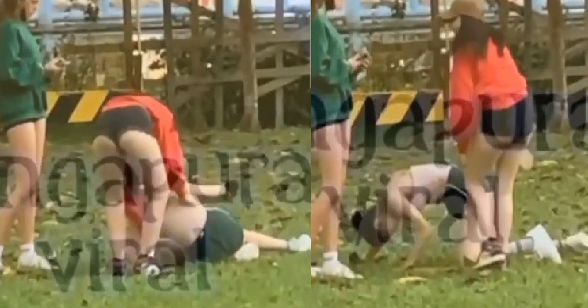 ANG MOH DRUNK UNTIL JIALAT, TOH ON GRASS PATCH CANNOT STAND UP