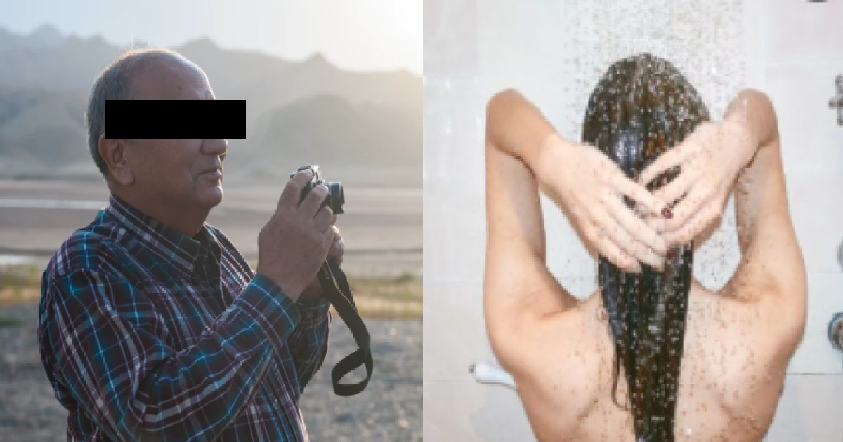 67 Y.O AH PEK FILMS MAID SHOWERING 9 TIMES, “FELT URGE TO SEE HER N*KED”