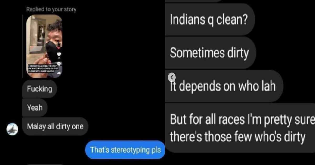 MALAY GUY PICKS UP COCKROACH, YP SAYS: “MALAY ALL DIRTY ONE”