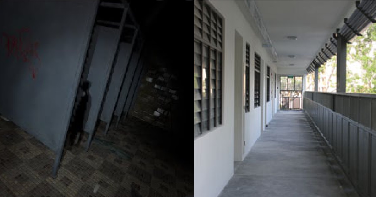 XMMS FOLLOWED BY GHOST INTO TOILET, BUT CCTV SHOWED NOTHING
