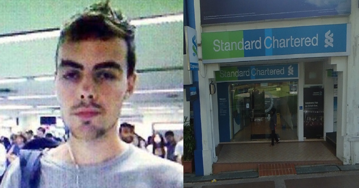 ANG MOH ROBS HOLLAND VILLAGE BANK, JAILED BUT S’PORE CANNOT CANE HIM