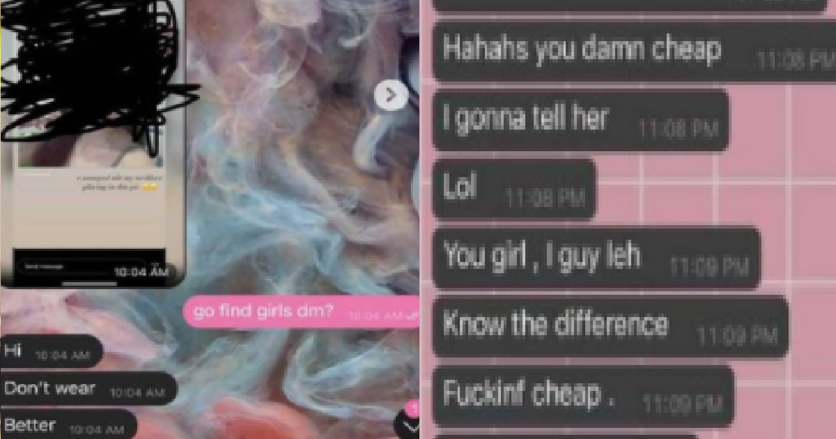 GUY HARASS GIRL FOR POSTING SELFIE, TELLS HER: “YOU DAMN CHEAP!”