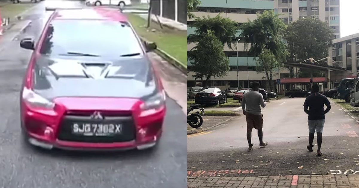 TAILGATING OFFENDERS THREATEN MAN FOR COMMENTING ON THEIR CRIME