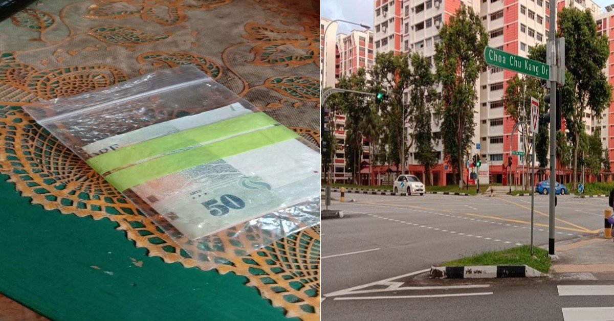 KIND RIDER PICK UP MONEY @ CCK, LOOKING FOR OWNER TO CLAIM