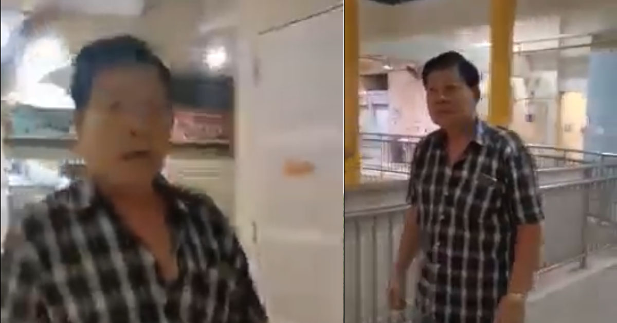 UNCLE ATTACKS MAN WHEN TOLD TO WEAR MASK AT HAWKER