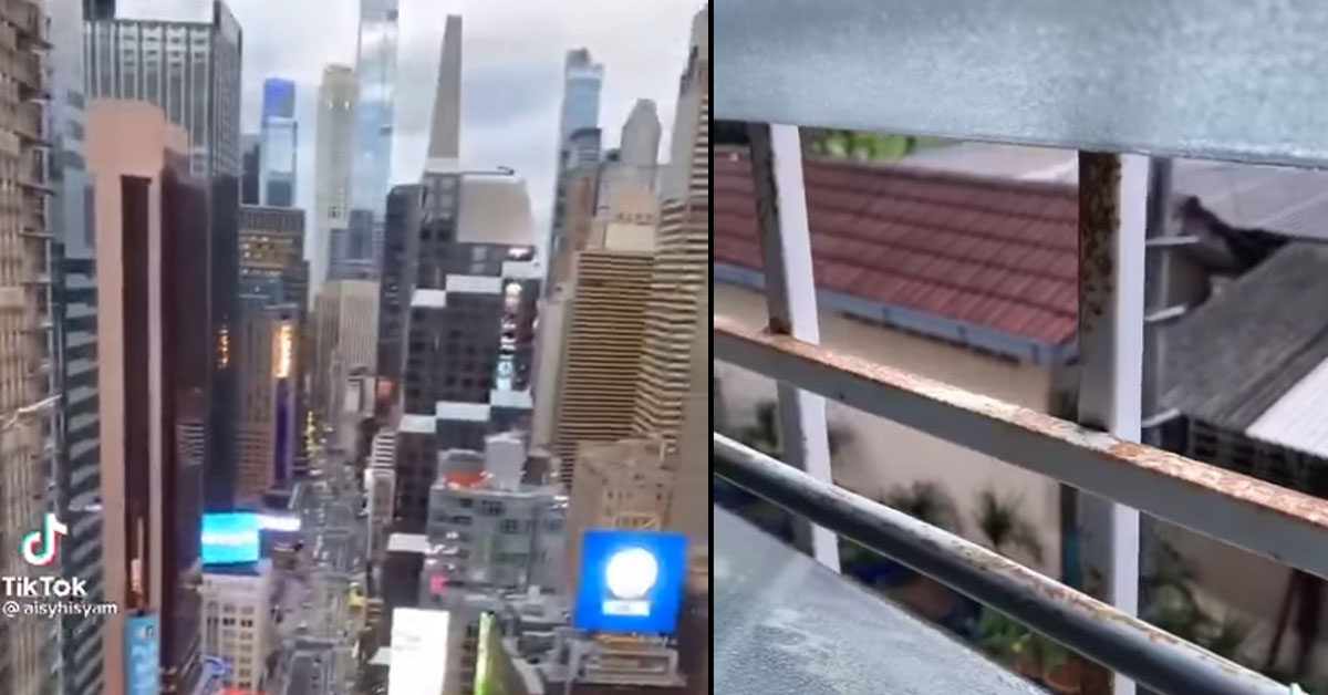 MAN SHARES HIS VERSION OF “NEW YORK” ON TIK TOK