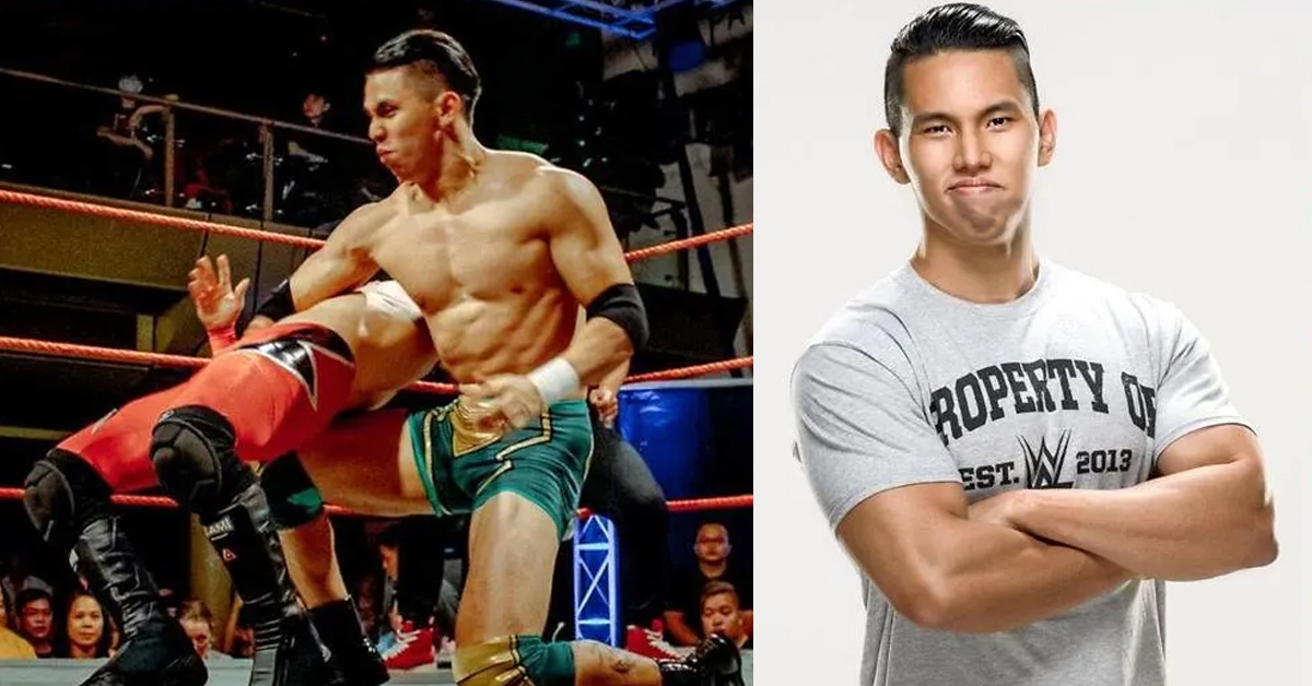 25 Y.O SEAN TAN IS THE FIRST S’POREAN TO JOIN WWE