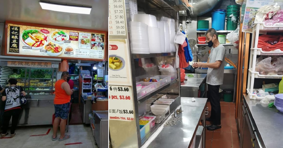 WOMAN SCOLDED @ JURONG WEST FOR BRINGING HER OWN CONTAINER TO TAKEAWAY
