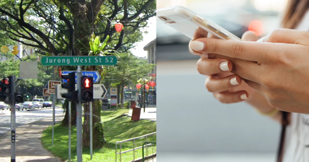 43 Y.O ARRESTED AFTER SNATCHING MOBILE PHONE AT JURONG WEST