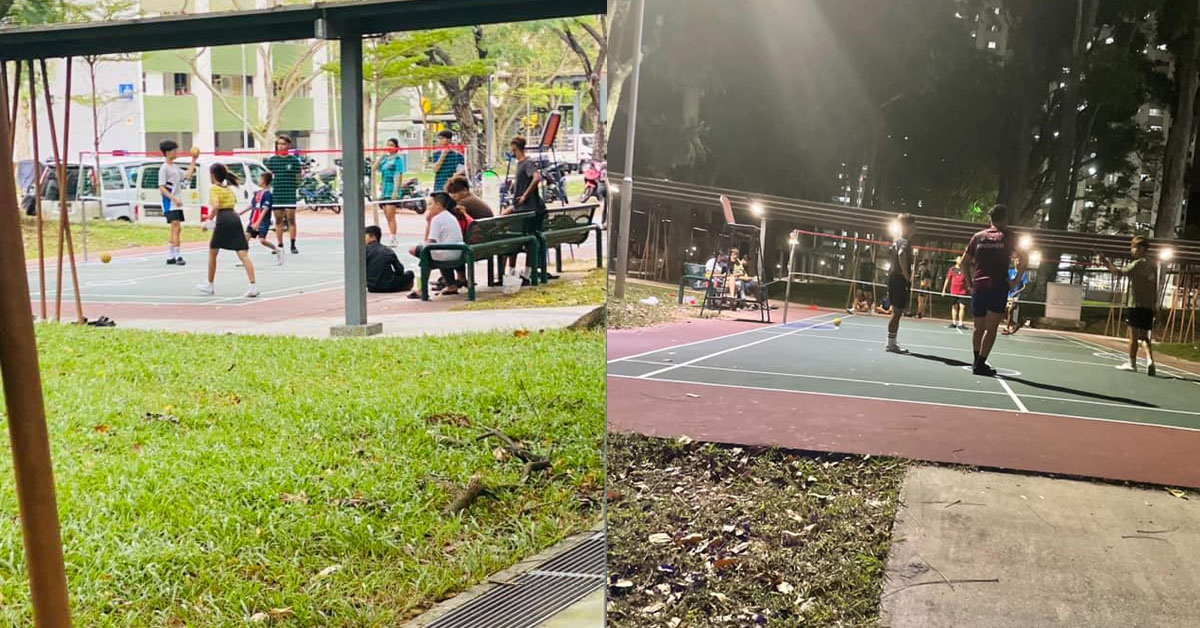 YP PLAY SEPAK TAKRAW AT BOON LAY IN GROUP OF 10 DESPITE PHASE 2