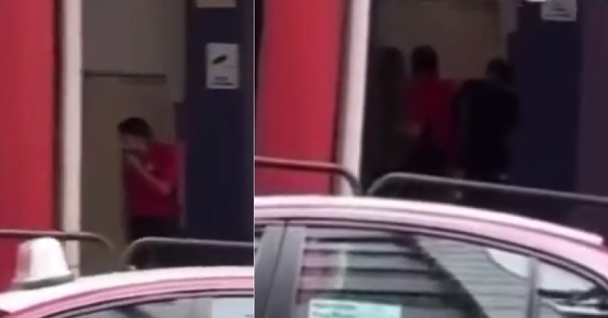 DRUNK MAN PUSHED TO GROUND AFTER COMMOTION NEAR LITTLE INDIA