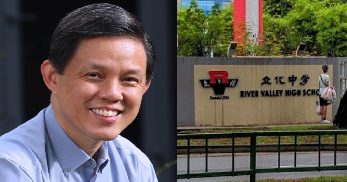 CHAN CHUN SING: MOE WORKING WITH POLICE ON ALLEGED ATTACK @ RIVER VALLEY HIGH