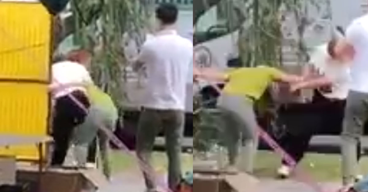 FIERCE AUNTIES CAUGHT FIGHTING, PULL HAIR AND DRAGGED TO THE FLOOR