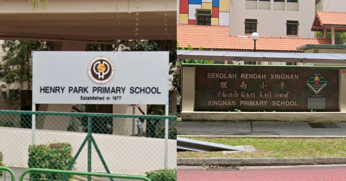 XINGNAN PRI & HENRY PARK PRI SCH AMONG CONFIRMED CASES