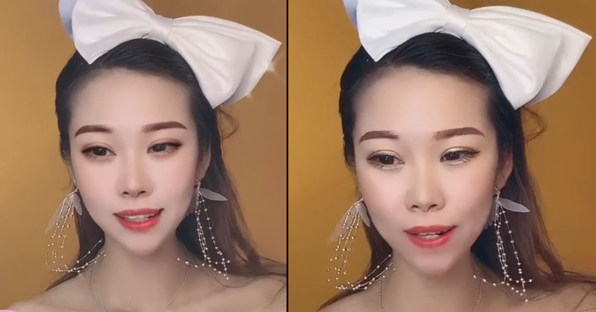 INFLUENCER “MODEL” REMOVES FACE FILTERS ONE BY ONE, REVEALS REAL FACE