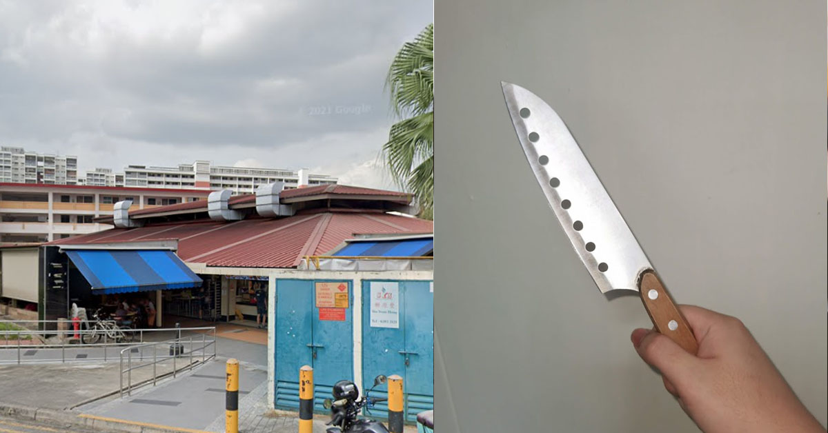 MAN JAILED FOR SLASHING WOMAN 7 TIMES AT BUKIT BATOK COFFEESHOP