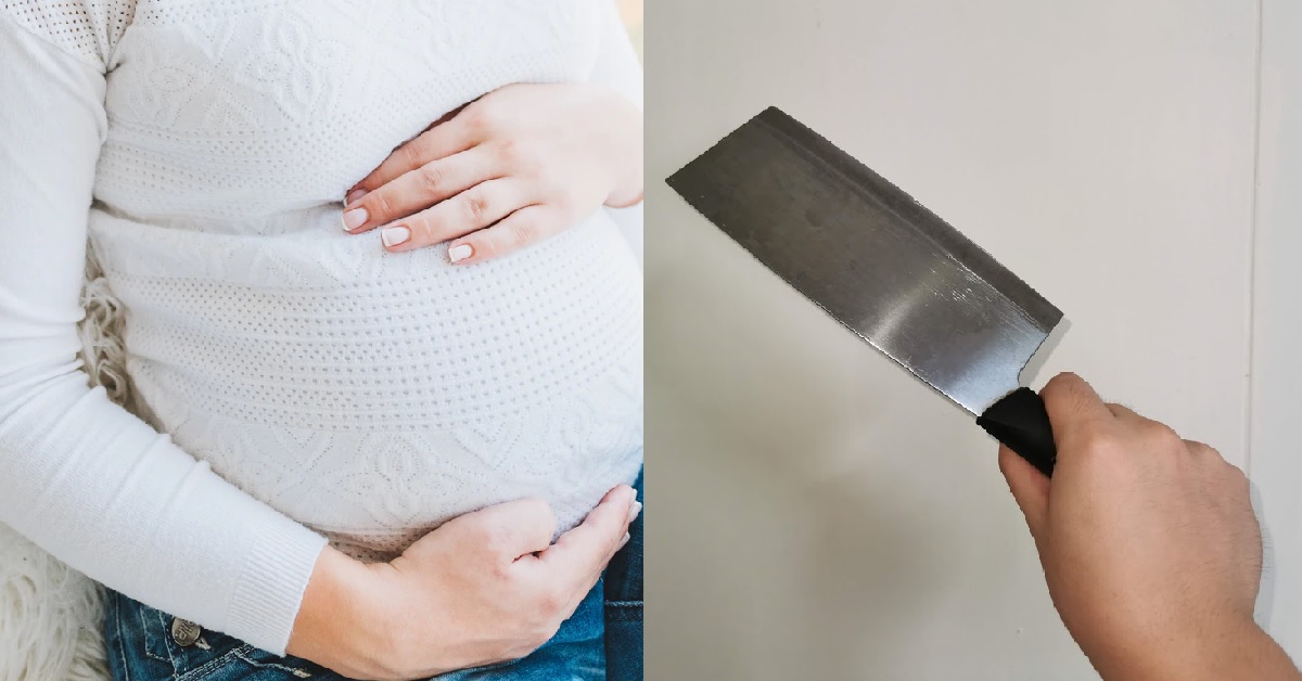 SG MAN HIGH ON GLUE THREATENS TO STAB PREGNANT WIFE