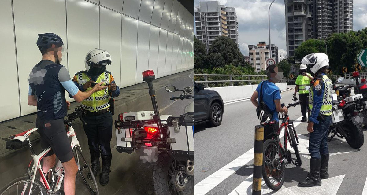LTA CAUGHT CYCLIST ON EXPRESSWAYS, “TOUR DE FRANCE”