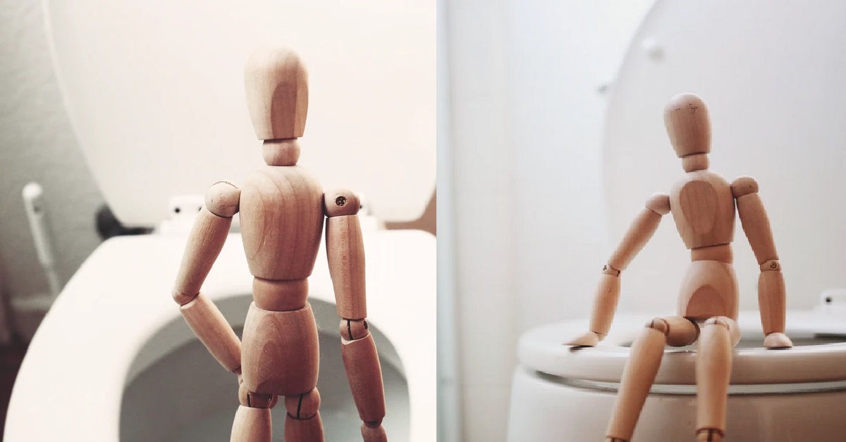 XMM DISCOVERED THAT HER BF HAS THE ABILITY TO SIT DOWN AND PEE LIKE GIRLS